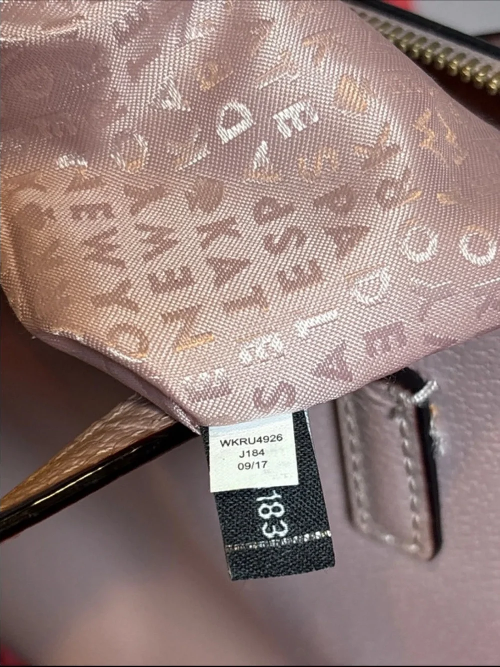 Spade Pale Pink Bow Crossbody Satchel with Wallet